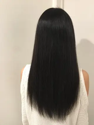 ロング 🌈評価No.1🌈 艶髪カラー❌エクステのヘアスタイル