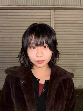 ショート パーマ MEY HAIR CURLYS所属・パーマ /ボブパーマ Rico💜のヘアスタイル