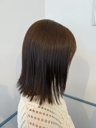 ロング カラー 柴原 杏梨のヘアスタイル