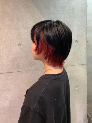 ショート カラー オシャレ髪✔️ 店長オオキアキヒロのヘアスタイル