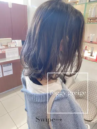 ミディアム SALOWIN大宮suite所属・🫧髪質改善🫧 園城寺裕也のヘアスタイル