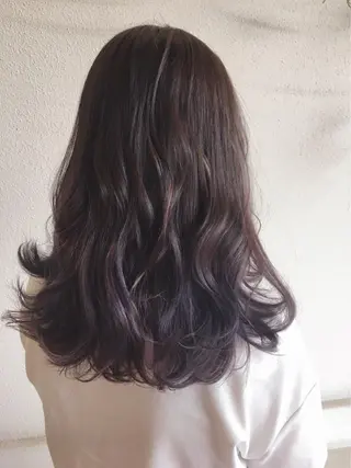 ロング カラー ヘアアレンジ クリスタルマジック hair &　eyeのヘアスタイル