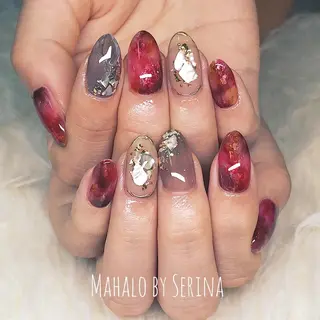 ショート カラー ネイル SUNNY BAE. SERINAのネイルデザイン