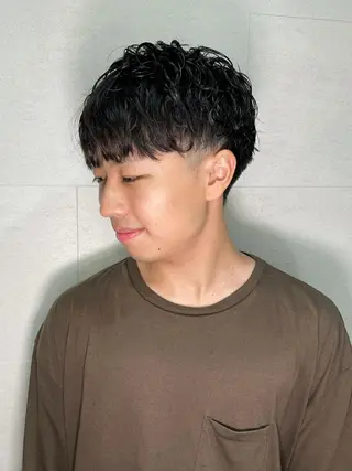 ショート メンズ Graceful BarBer platinum所属・無料メンズカット💈 遠山泰輝のヘアスタイル