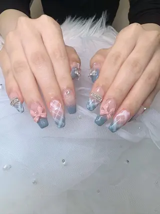 ネイル 🐝TOMO🎀ིྀ 【パラジェル取扱店】のネイルデザイン