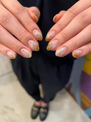 セミロング miyuu 𓂃🫧‪のネイルデザイン