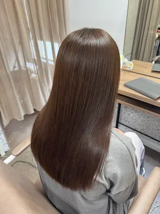 ロング TELAHAIR研究学園店所属・TELAHAIR 副店長 永田のヘアスタイル