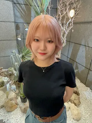 ショート カラー 🥇メンズパーマ /縮毛矯正/木村神心のヘアスタイル