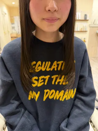 セミロング ショートボブモデル縮 毛艶髪津田パーマのヘアスタイル