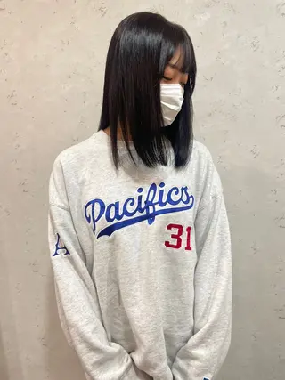 ミディアム カラー 髪質改善/Bloss om🌷高橋沙衣のヘアスタイル