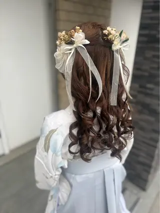 ロング ヘアアレンジ Reve  resort所属・美髪× ヘアセット✨Araiのヘアスタイル