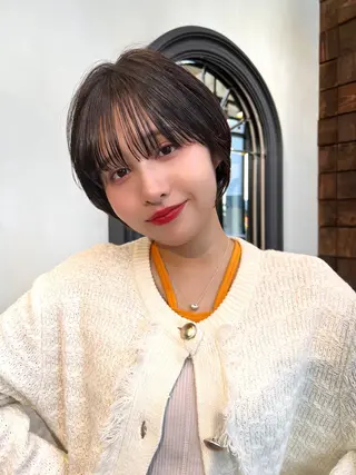 ショート MINX中村 公亮/デザインパーマのヘアスタイル