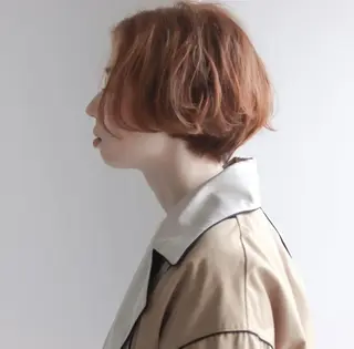 ショート カラー THE DAY所属・AKI HASHIMOTOのヘアスタイル