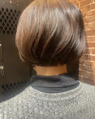 ミディアム カラー パーマ ヘアアレンジ メンズ キッズ ネイル マツエク・マツパ アイブロウ times salon名駅所属・久木原 ゆりのヘアスタイル