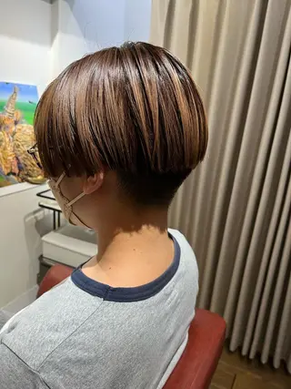 ショート 代表　土屋ヒロユキ ショートカットのヘアスタイル