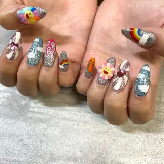 メンズ キッズ ネイル 今福鶴見ネイル 8(ｴｲﾄ)のネイルデザイン