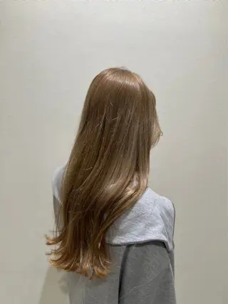 ロング カラー 派手髪♡モデル募集 鈴木沙彩のヘアスタイル