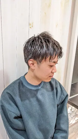 ショート メンズ Russo(ルッソ)所属・こにし/蒲生四丁目 /髪質改善/スパのヘアスタイル