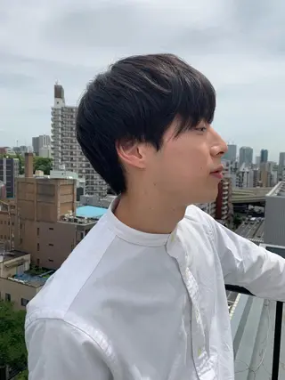 ショート カラー パーマ メンズ メンズ特化👨 細谷碧海のヘアスタイル