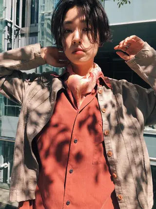 ショート ボブ/レイヤー 🌟梅田盛一🌟のヘアスタイル