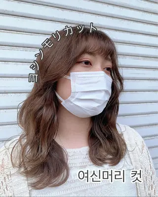 ミディアム LIBERTE所属・韓国ヘア🌈加藤 瑠華のヘアスタイル