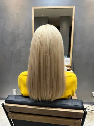 セミロング 上村 颯のヘアスタイル