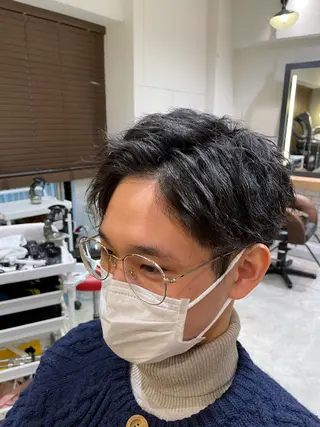 ショート 💫メンズ専門 大木肖愉夢💫のヘアスタイル