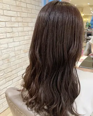 ロング メンズパーマ/縮毛 矯正/徳田真緒のヘアスタイル