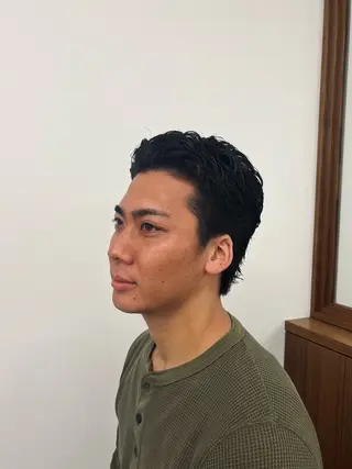 ショート past and new所属・田島 塁のヘアスタイル