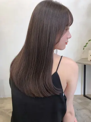 カラー ness 一花のヘアスタイル