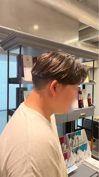 パーマ メンズ メンズカット パーマ飯野友喜のヘアスタイル