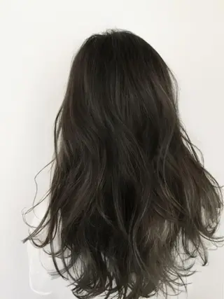 セミロング カラー パーマ ヘアアレンジ ✨ハイクオリティ✨ 山本香也のヘアスタイル