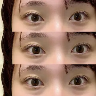 マツエク・マツパ 束感まつ毛／艶カラー おがたゆうか🎀‎のマツエク・マツパデザイン