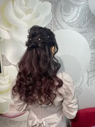 ヘアアレンジ 佐野 優美子のヘアスタイル