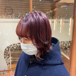 カラー YOHA HAIR PARTNER【ヨハ ヘア パートナー】所属・山本 かずなのヘアスタイル