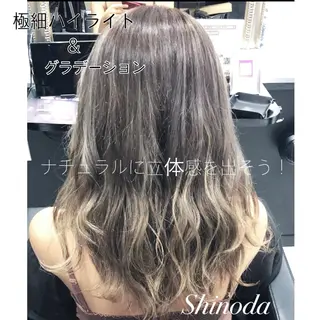 カラー 🦖店長🦖pino #しのだスペシャルのヘアスタイル