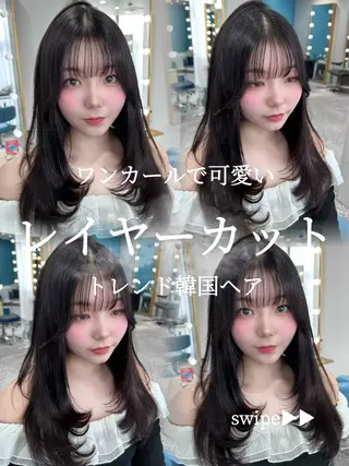 ロング 荒木 桜のヘアスタイル