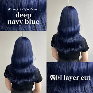 ロング カラー ヘアアレンジ 《暖色/韓国hair 》🇰🇷桑原ユキネのヘアスタイル