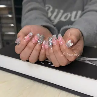 ネイル if Hair＆Nail Salon所属・IKA /海外ネイル /個性派/ワンホンのネイルデザイン