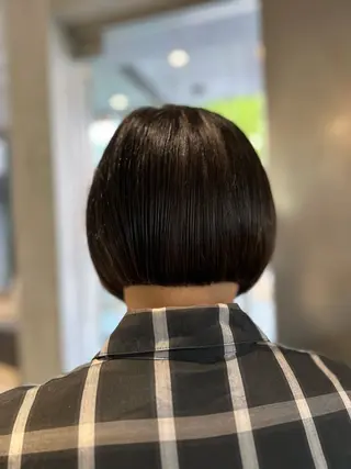 ショート 馬場 菜乃夏のヘアスタイル