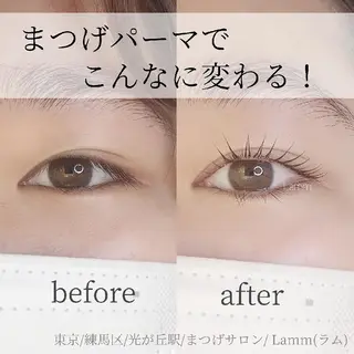 マツエク・マツパ Lamm所属・Lamm .のマツエク・マツパデザイン