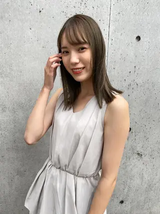 ミディアム カラー 🌟アレンジが似合う カラー🌟Rumiのヘアスタイル