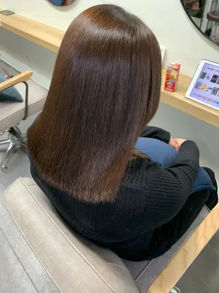 ミディアム 照井 耀のヘアスタイル
