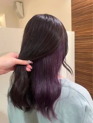 ロング カラー ヘアアレンジ 久保田 あやねのヘアスタイル