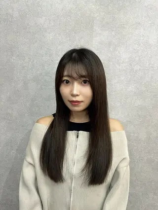 セミロング カラー パーマ ヘアアレンジ メンズ キッズ 🌈髪質改善TR 艶カラーユウダイ🌈のヘアスタイル