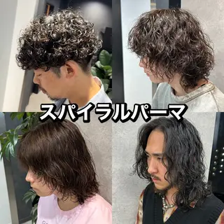ショート パーマ メンズ 【メンズ特化】 サエキカズマのヘアスタイル