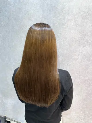 ロング 🔸縮毛矯正/髪質 改善カラー石崎🔸のヘアスタイル