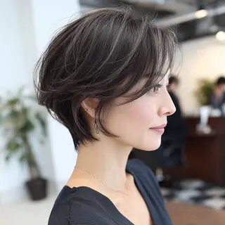 ショート ショート/脱白髪染め /鎌倉/コウスケのヘアスタイル