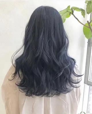 ロング カラー nakahara madokaのヘアスタイル