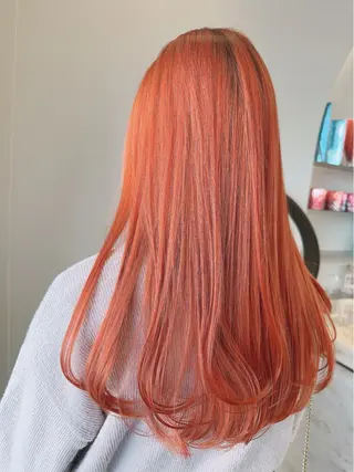 ロング カラー macaron郡山駅前店所属・北田 千鶴のヘアスタイル